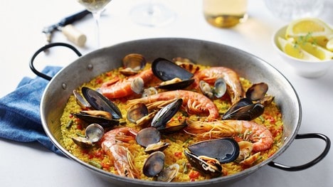 Seafood contains a lot of iron