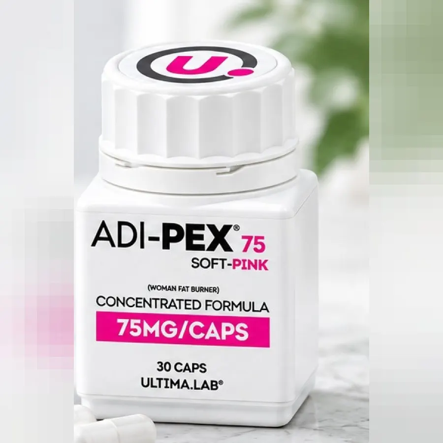 ADI-PEX 75 SOFT-PINK, 30 capsules